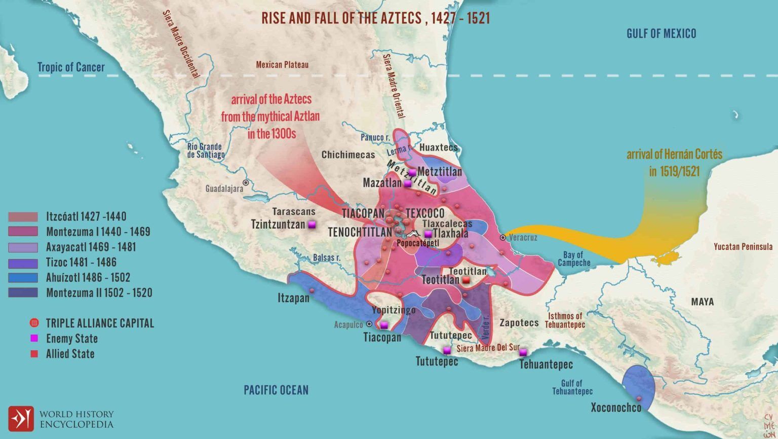 The Aztec Empire l History, Culture, Location l Mexico l Mesoamerica